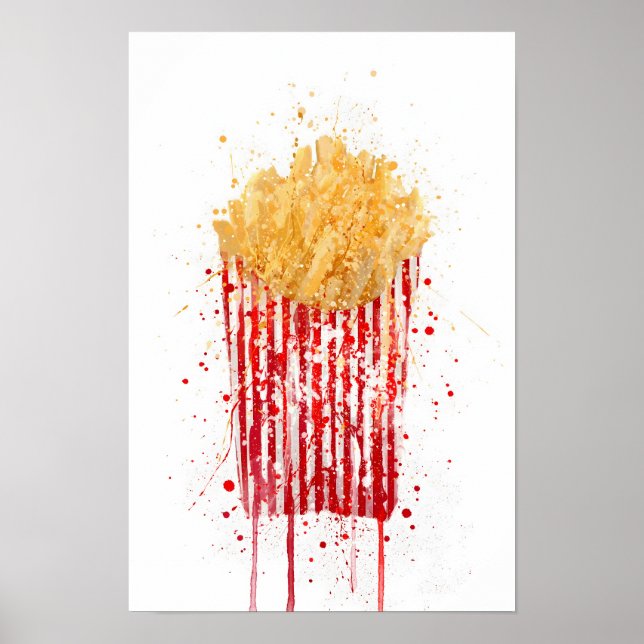 Poster French Fries (Frente)