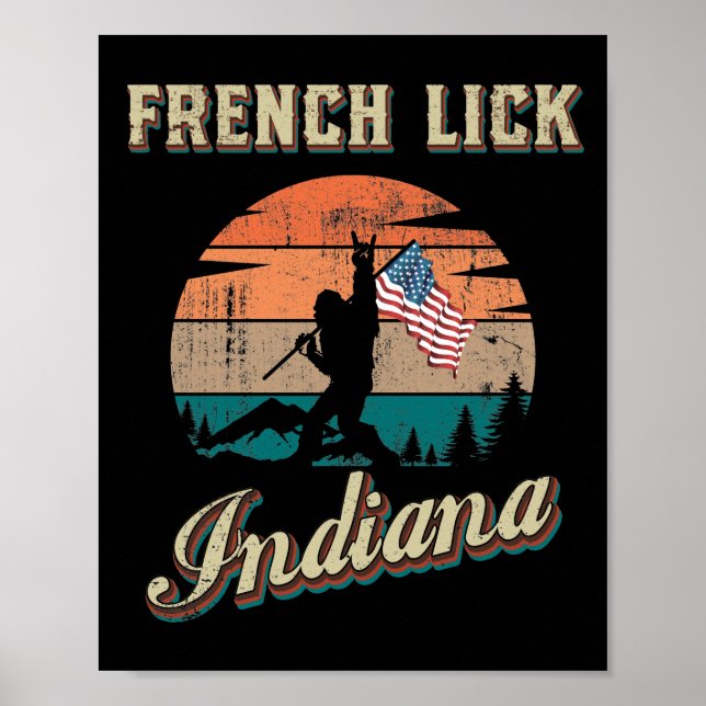 Poster French Lick Indiana (Frente)