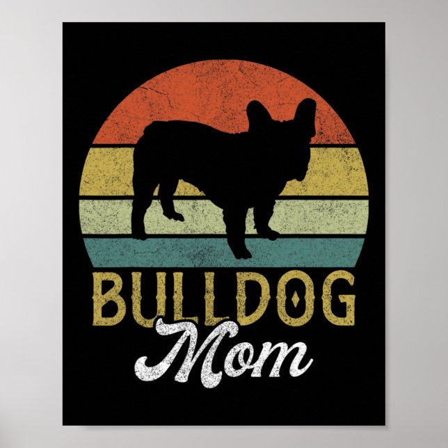 Poster Frenchie Bulldog Mama (Frente)