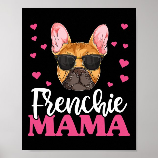 Poster Frenchie Bulldog Mama (Frente)