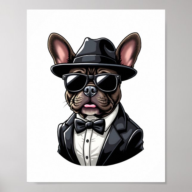 Poster Frenchie O Gangster (Frente)