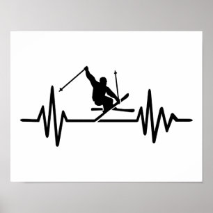 Poster Frequência de esqui