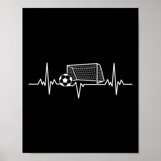 Poster Frequência de Rede Coração de Futebol Amantes Ll (Frente)