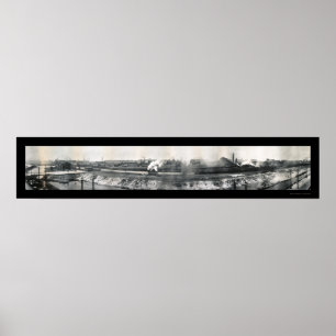 Póster Fresas de aço Gary na foto 1912