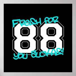 Poster Fresco para 1988