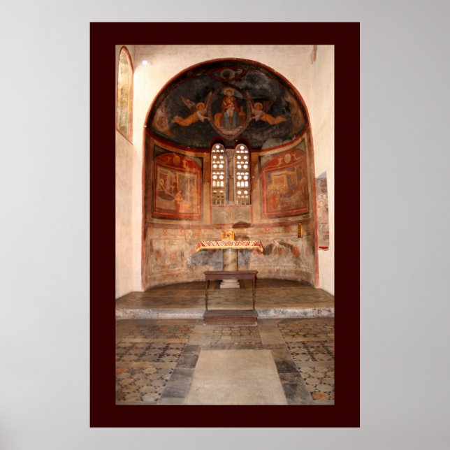 Poster Frescos Medievais (Frente)