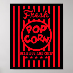 Poster FRESH Popcorn Costume para Halloween