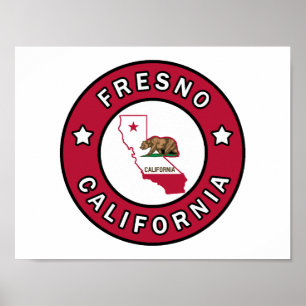 Póster Fresno California