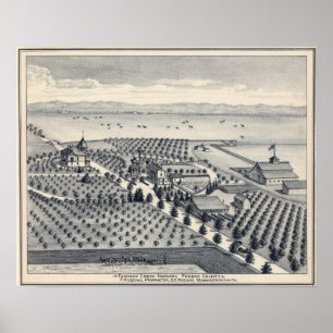 Póster Fresno County, Califórnia 20