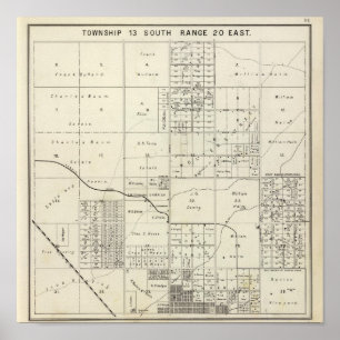 Póster Fresno County, Califórnia 24