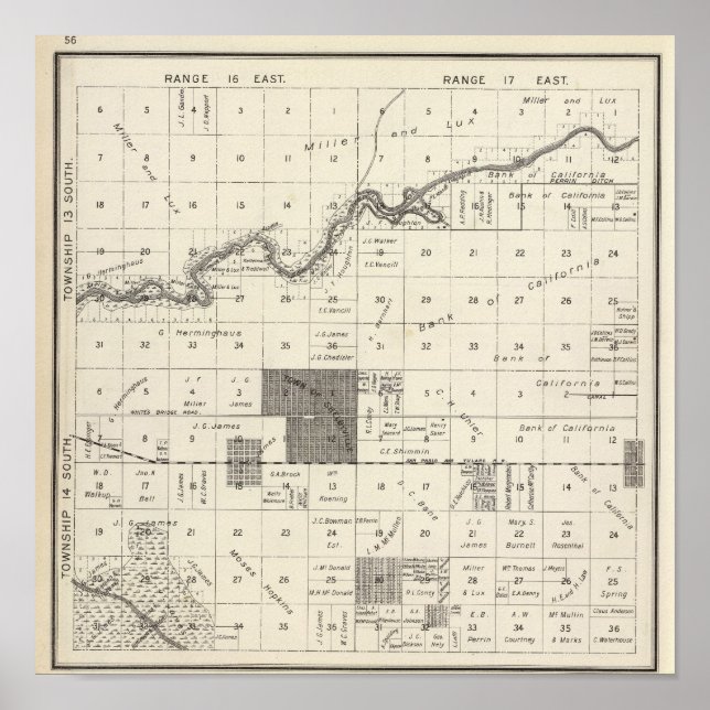Póster Fresno County, Califórnia 27 (Frente)