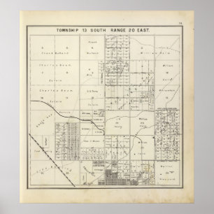 Póster Fresno County, Califórnia 34