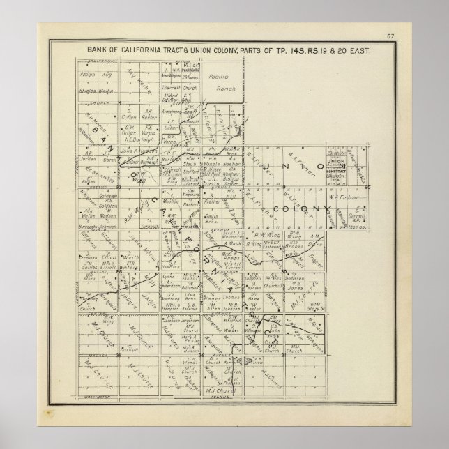 Póster Fresno County, Califórnia 35 (Frente)