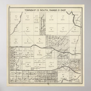 Póster Fresno County, Califórnia 4
