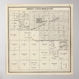 Póster Fresno County, Califórnia 6