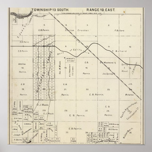 Póster Fresno County, Califórnia 7 (Frente)