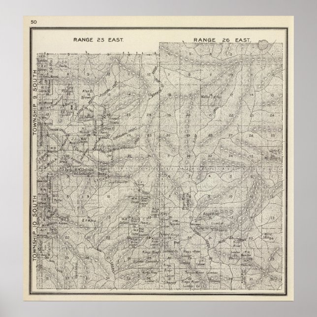 Póster Fresno County, Califórnia 9 (Frente)