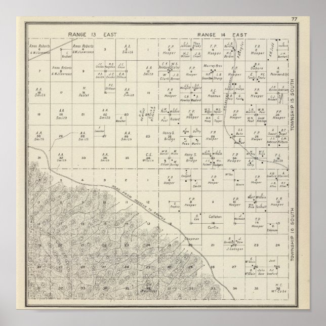 Póster Fresno County, Califórnia 9 (Frente)