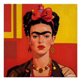 Póster Frida Kahlo-2