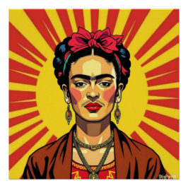 Póster Frida Kahlo-3