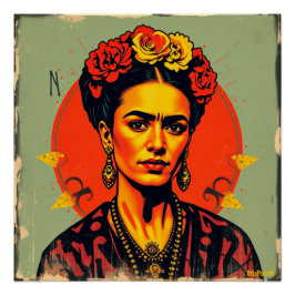 Póster Frida Kahlo-8