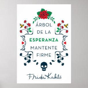 Poster Frida Kahlo   Árbol De La Esperanza