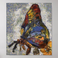 Frida Kahlo Butterfly Monet Inspirada