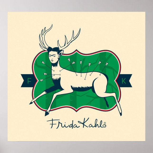 Póster Frida Kahlo | Feridos (Frente)