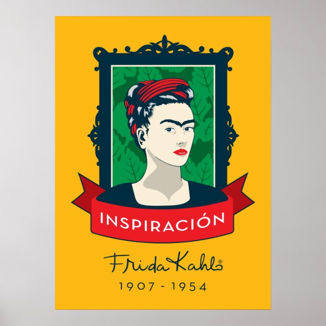 Póster Frida Kahlo | Inspiración (Frente)