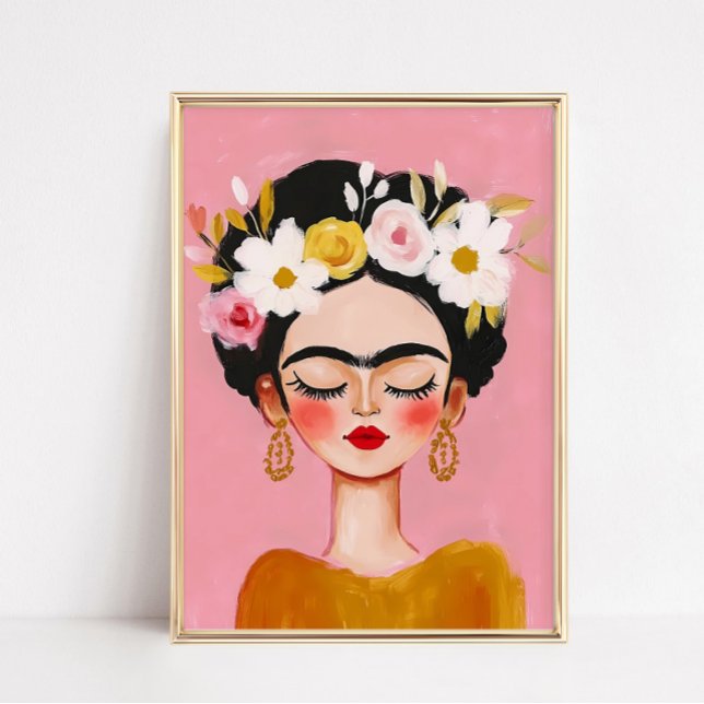Póster Frida Kahlo portrait (Criador carregado)