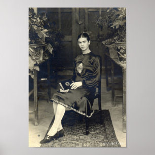 Poster Frida Kahlo Seated