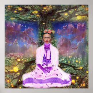 Poster Frida Kahlo - tributo