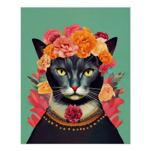 Póster Frida the Cat