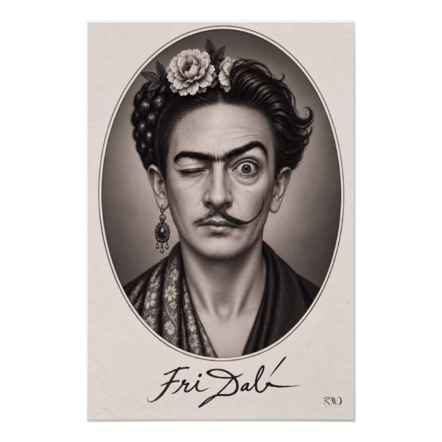 Póster FriDali (Frente)