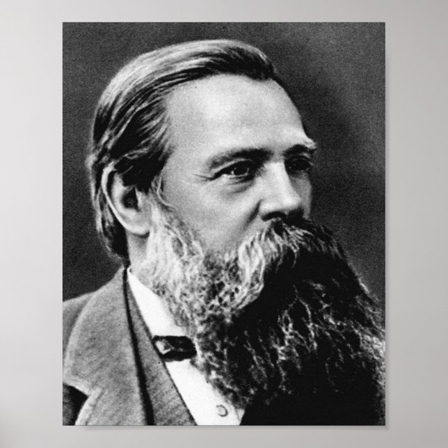 Poster Friedrich Engels (Frente)