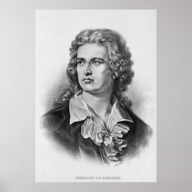 Poster Friedrich Schiller (Frente)