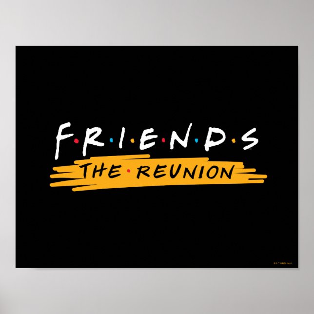 Poster FRIENDS™ A Reunião (Frente)