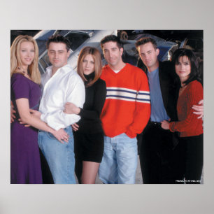 Poster FRIENDS™ Couples in Street Clothes