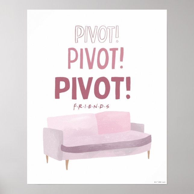 Poster FRIENDS™ | Gire Gire Gire (Frente)