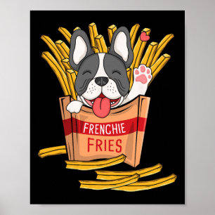 Poster Fries - Comida Rápida Francesa Fritas Francesas Co