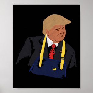 Poster Fries de Fazer Trump 2024