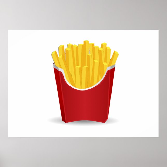 Poster Fries franceses (Frente)