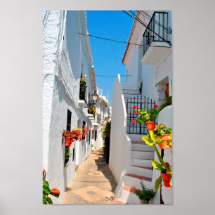 Poster Frigiliana Andalucia Costa Del Sol Espanha