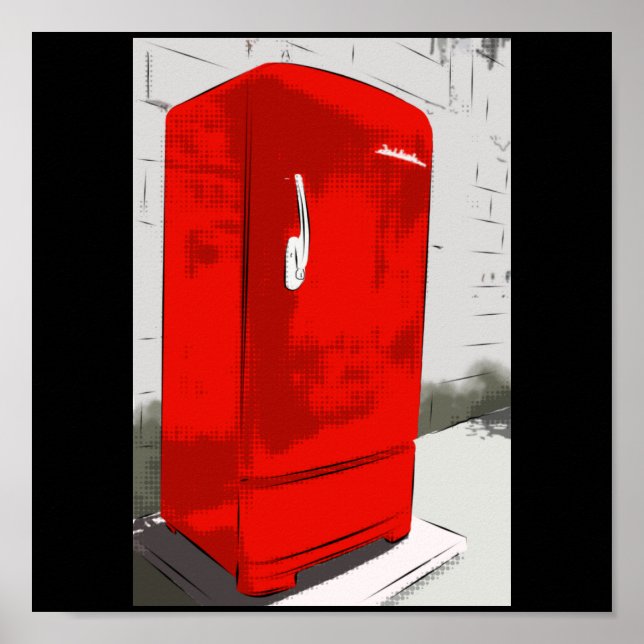 Póster Frigorífico da vovó (Frente)