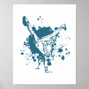 Poster Frio de ar de suspensão Hip Hop und Funk