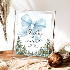 Poster Frio fora do inverno Arcos são doces