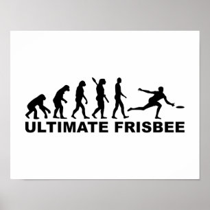 Póster Frisbee final da evolução