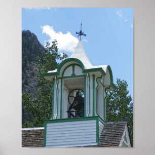 Poster Frisco One-room Schoolhouse Bell Tower, Colorado