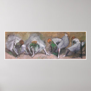 Poster Friso dos dançarinos., C. 1895, Edgar Degas