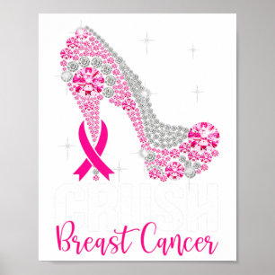 Poster Friso Rosa Brisa Rosa para Sensibilizar o Cancer d
